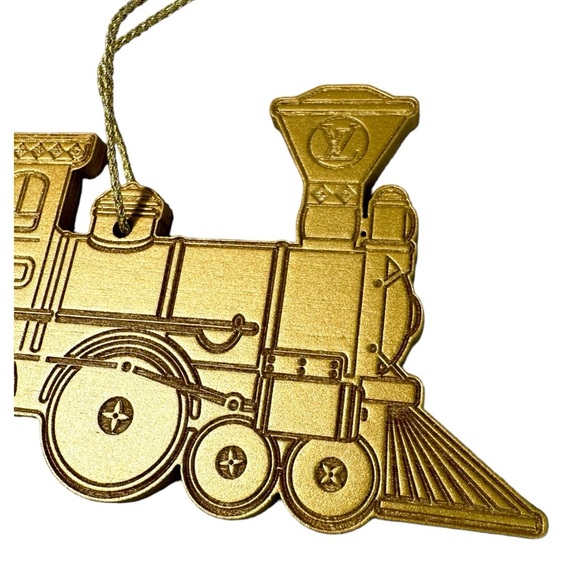 ❤️✨Large LV Gold Train Ornament 2022 - Picture 5 of 8